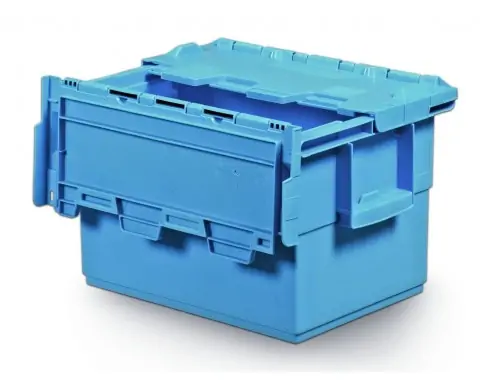 CAJA CON TAPA INTEGRADA APILABLE - ENCAJABLE,...