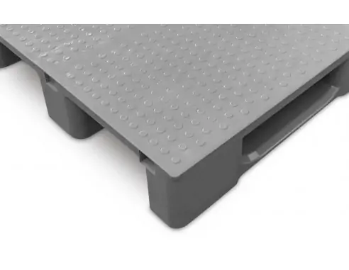 PALET AMERICANO DE PLÁSTICO APILABLE 3 PATINES,...