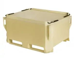 ISOTÉRMICO 2 PATINES DE 161 LITROS DE 750 x 480 x 340 mm....