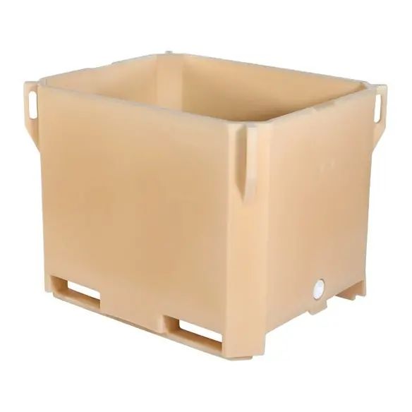 CONTENEDOR 360 LITROS ISOTÉRMICO 2 PATINES DE 950 x 750 x 750 mm. (LxFxH)