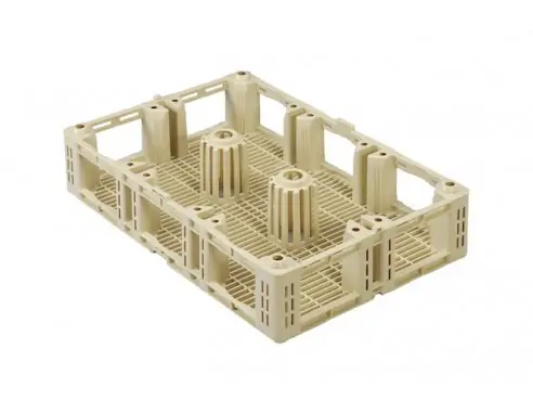 CAJA VOLTEO DE QUESO 750 x 500 x 165 mm. (LxFxH)