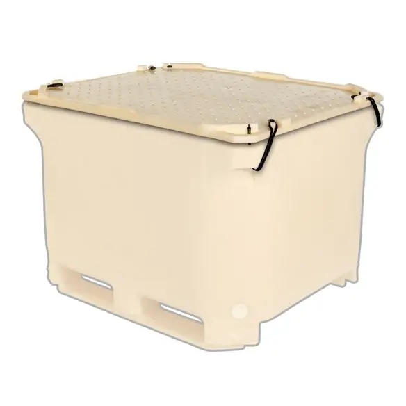 CONTENEDOR 630 LITROS ISOTÉRMICO DE 1.200 x 1.000 x 820 mm. (LxFxH)