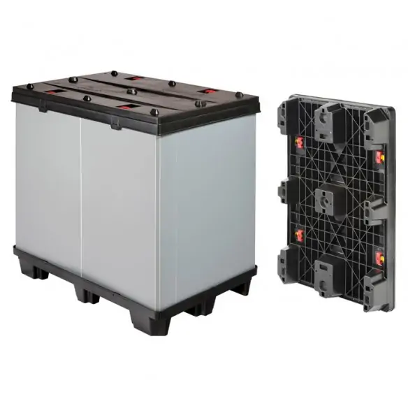 CONTENEDOR PLEGABLE SÓLIDO, 1.200 x 800 mm. (LxF)