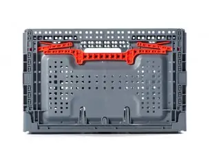 CAJA PLEGABLE REJILLADA, 600 x 400 x 259 mm. 2