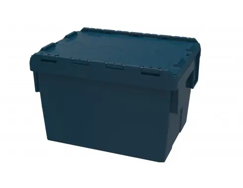 CAJA CON TAPA INTEGRADA APILABLE - ENCAJABLE,...