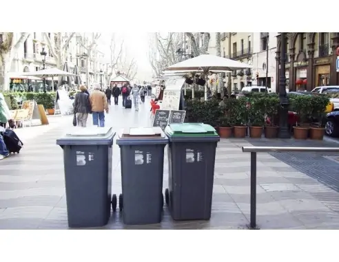 CONTENEDOR DE RESIDUOS URBANOS 120 LITROS CON...