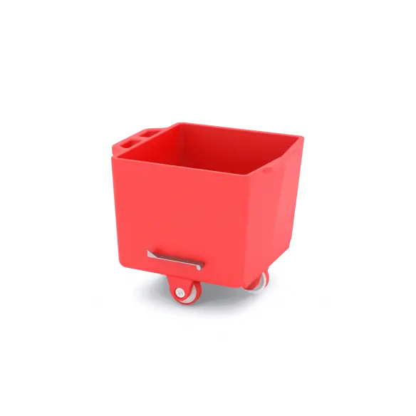 CARRO DE CARNE 200 LITROS ISOTÉRMICO DE 820 x 720 x 700 mm. (LxFxH)