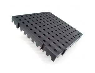 LOSETA DE PLÁSTICO REJILLADA, 500 x 500 mm. (Largo x Ancho)