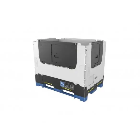 CONTENEDOR PLEGABLE SÓLIDO, 1.200 x 800 x 950 mm. (LxFxH)