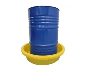 CUBETO POLIETILENO 1 BIDÓN 200 L. Ø 860 x 180 alto.