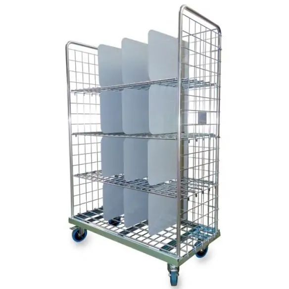 ROLL CONTAINER POSTAL 1.176 x 595 x 1.755 mm. (Largo x Ancho x Alto)