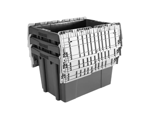 CAJA CON TAPA INTEGRADA APILABLE - ENCAJABLE,...
