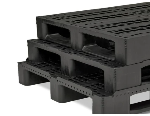 PALET AMERICANO DE PLÁSTICO REFORZADO 3 PATINES...