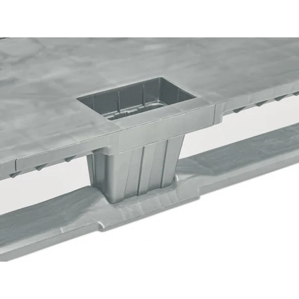 PALET AMERICANO DE PLÁSTICO ENCAJABLE 1.200 x 1.000 x 160 mm (Largo x Ancho x Alto)