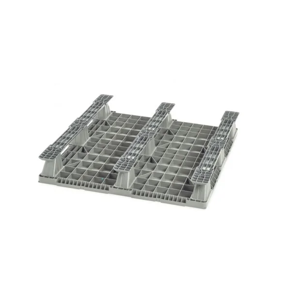 PALET AMERICANO DE PLÁSTICO ENCAJABLE 1.200 x 1.000 x 160 mm (Largo x Ancho x Alto)