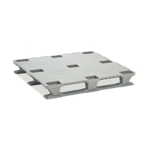PALET AMERICANO DE PLÁSTICO ENCAJABLE 1.200 x 1.000 x 160 mm (Largo x Ancho x Alto)