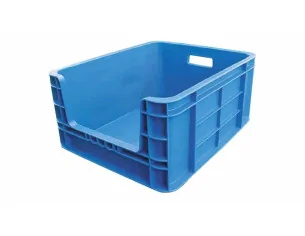 EUROCONTENEDOR FRENTE ABIERTO APILABLE 492 x 399 x 234 mm.