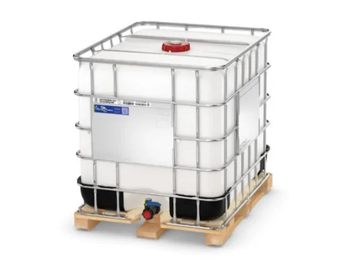 CONTENEDOR IBC 1000 L. CON PALET DE MADERA