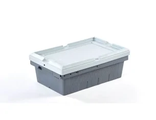 CAJA CON TAPA INTEGRADA, 490 x 300 x 160 mm. (LxFxH)