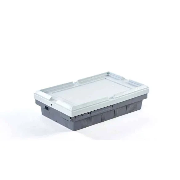 CAJA CON TAPA INTEGRADA, 490 x 300 x 110 mm. (LxFxH)