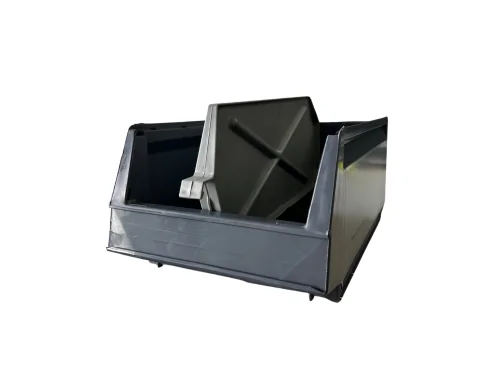 CUBETA APILABLE, 350 x 206 x 150 mm. (LxFxH)