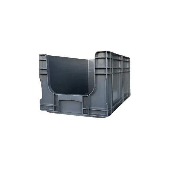 EUROCONTENEDOR APILABLE FRENTE ABIERTO, 505 x 295 x 235 mm. (LxFxH)