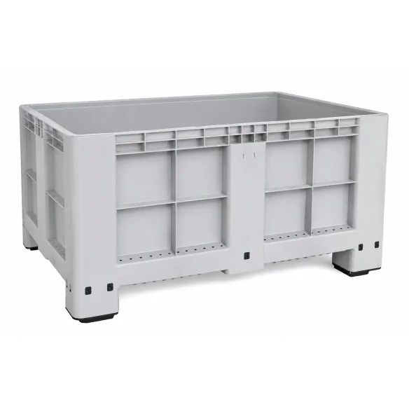 CONTENEDOR DE PLÁSTICO, 1.200 x 800 x 600 mm.
