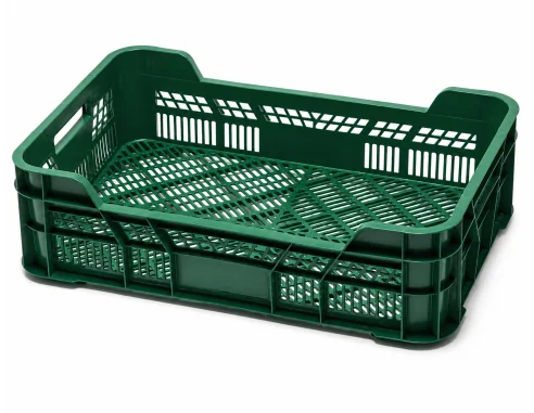 CAJA AGRÍCOLA APILABLE REJILLADA, 600 x 400 x...