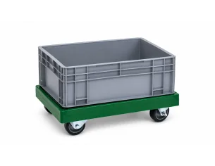 CARRO DE PLÁSTICO CON RUEDAS 600 x 400 x 180 mm. (Largo x... 2