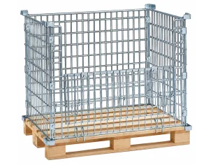 CESTÓN PLEGABLE PALET 1.200 x 800 x 640 mm. (Largo x...