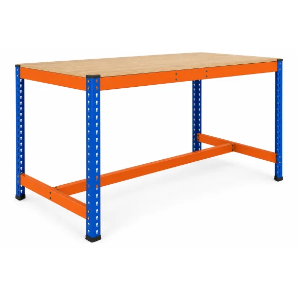 MESA DE TRABAJO CON REPOSAPIÉS