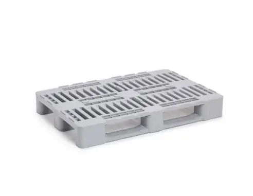 PALET EUROPEO DE PLÁSTICO APILABLE H1 HIGIÉNICO...