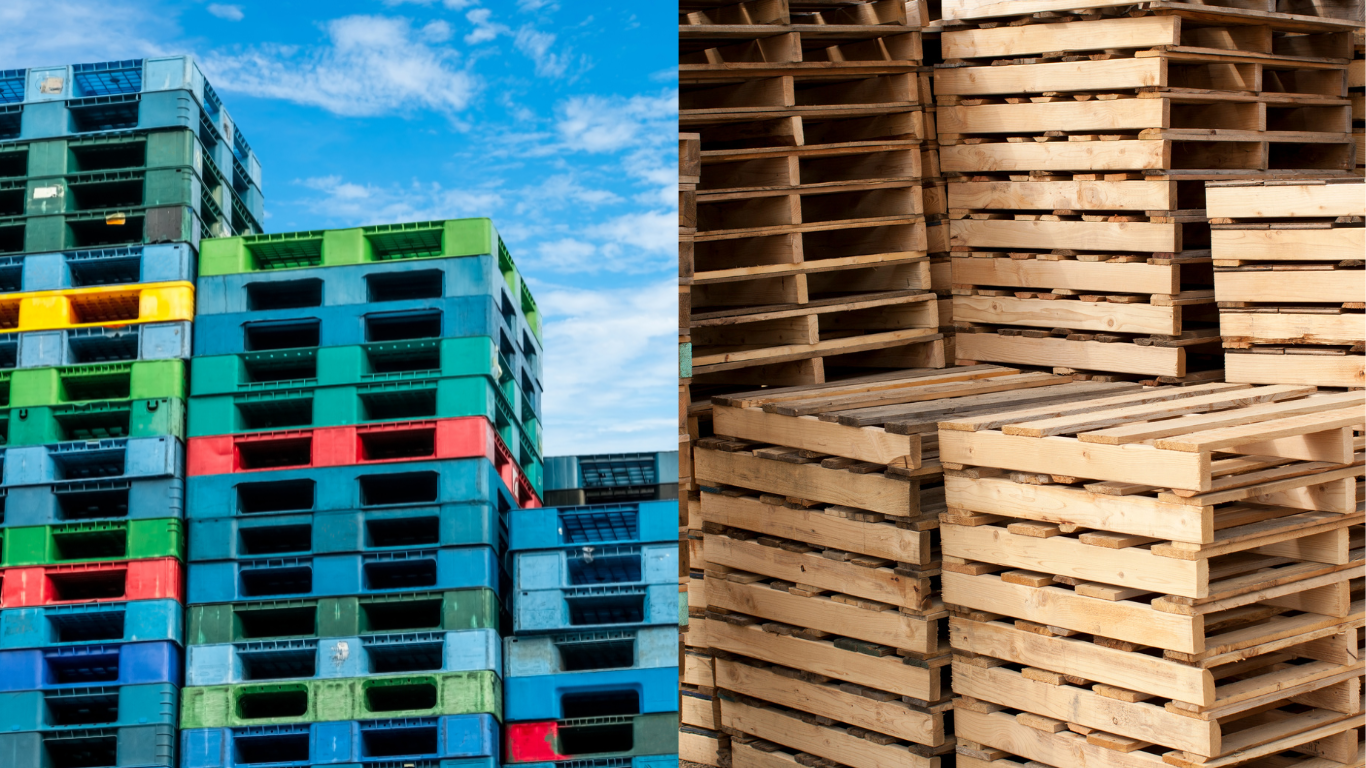Palets de plástico o de madera, ¿cuál es la mejor opción?